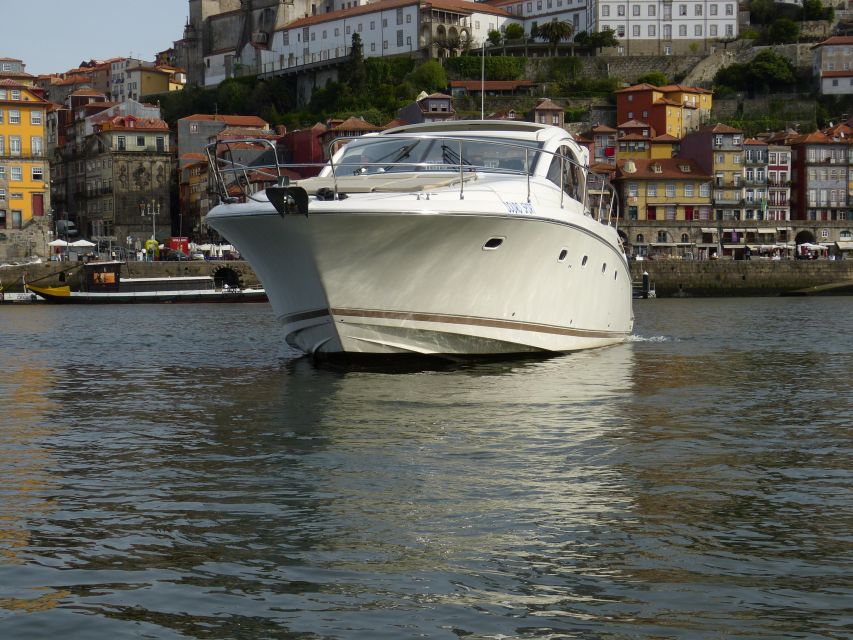 Porto: Passeio em iate privado no Douro com welcome drink - Arrábida Bridge and the return to Freixo