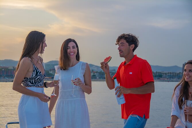 Premium Experience on a Sunkeeker Yacht in Barcelona - Snacks, music, and the small comforts