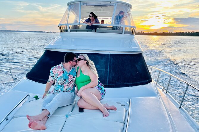 Private 3 Hour Sunset Cruise On A 50' Luxury Yacht With Captain - What is included, and what you should bring