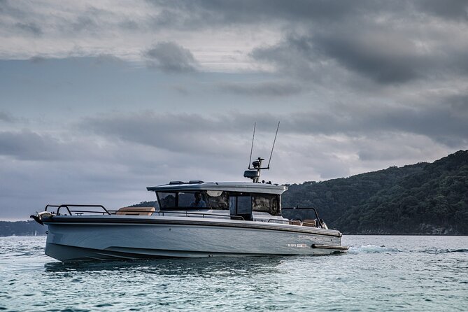 Private 5-Hour Cruise on Brand-New 2023 Motor Yacht in Mykonos (Voreus) - Swimming and snorkeling at Super Paradise