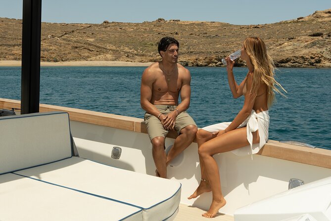 Private 5-Hour Cruise on Ultra Luxury Brand-New Yacht in Mykonos (Nevma) - Elia is where the afternoon settles down