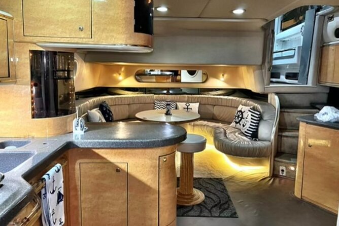 Private 52' Yacht Rental with Captain in Miami - Miami Beach and Biscayne Bay from a private deck