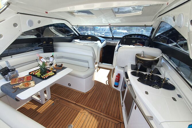 Private Afternoon Yacht Cruise from Albufeira Marina - Swimming from the yacht