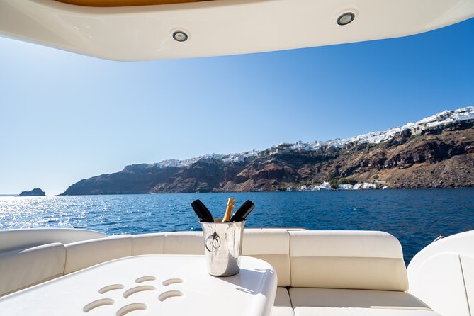 Private all included yacht Tour in Santorini - Thirasia lunch and the five-hour choice