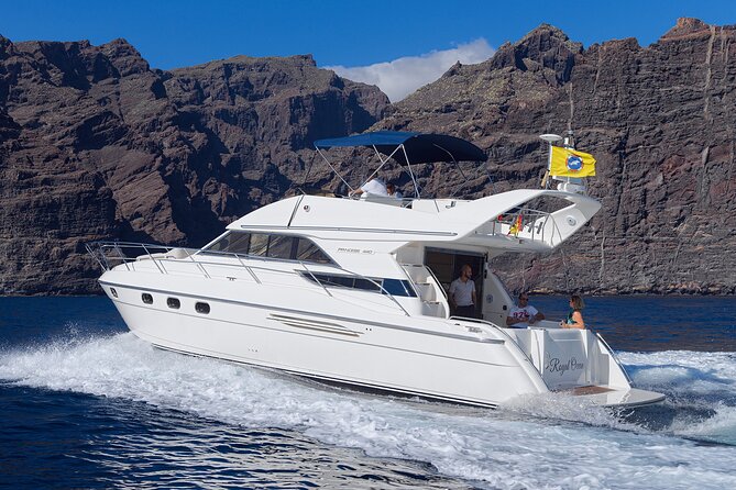 Private Boat Tour on Royal Ocean Yacht, Tenerife - Anchoring near Los Cristianos for swimming and snorkeling