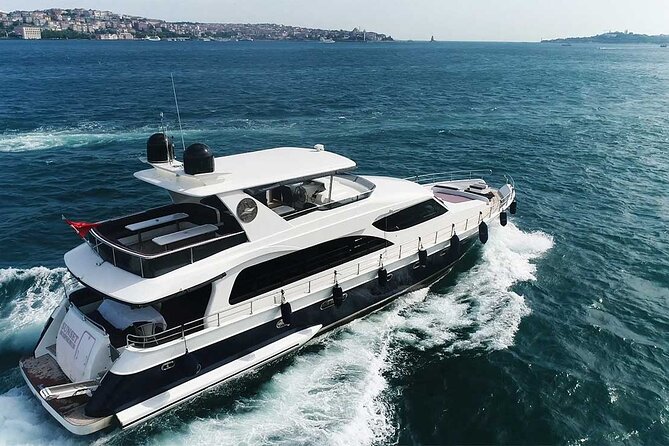 Private Bosphorus Sightseeing Cruise on Luxury Yacht - Crossing beneath Istanbul’s two great suspension bridges