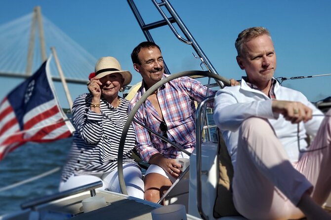 Private BYOB Afternoon Harbor Sail On 50ft Sailing Yacht Fate - The Chance to Sail Near Fort Sumter