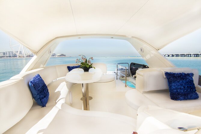 Private Charter Yacht: Dubai Marina, Atlantis And Burj al Arab - Bluewaters Island adds a newer Dubai view
