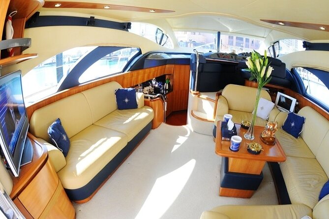 Private Charter Yacht: Dubai Marina, Atlantis And Burj al Arab - What the crew and boat setup add