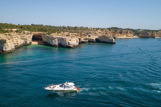 Private Coastline and Dolphins Yacht Cruise from Albufeira - Swimming and snorkeling in open water