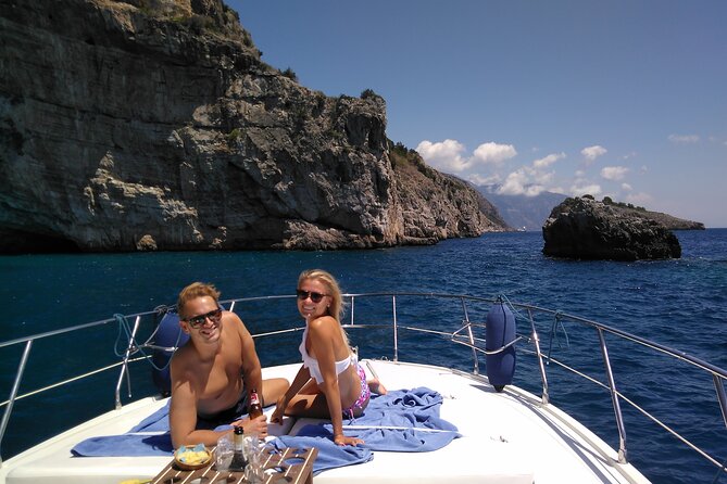 Private Cruise to Capri and Amalfi coast from Sorrento or Capri - yacht 40' - Positano from the sea