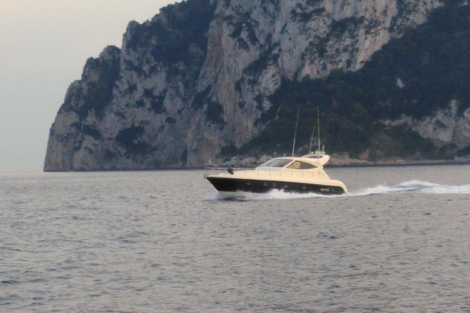 Private Cruise to Capri from Sorrento - yacht 50' - Leaving Sorrento Harbour for Capri