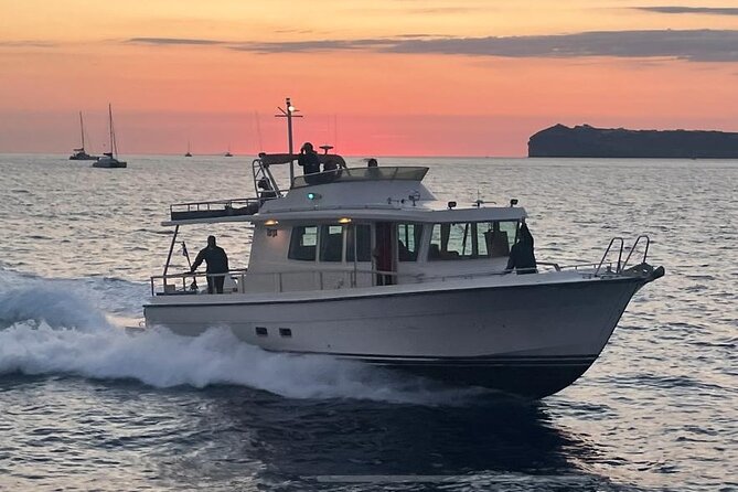 Private Full-Day Motor Yacht Cruise with Meal, Open Bar+Transfers - Mesa Pigadia, caves, and the Akrotiri Lighthouse