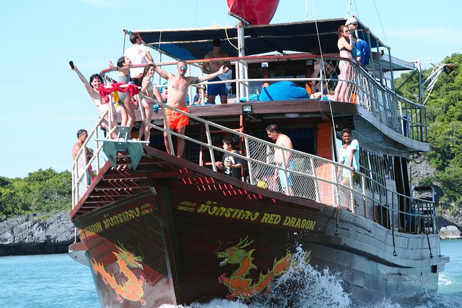 Private Half-Day Red Dragon Yacht for Snorkeling Koh Tan & Visit Pig Island - Koh Taen snorkeling: calm water and changing visibility