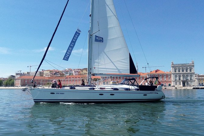 Private Lisbon Sailing Cruise on Sailing Yacht - Under the 25th of April Bridge