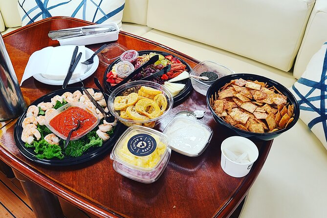 Private Luxury Yacht Charters, BYOB & Dolphins - Bringing drinks, food, and your own occasion