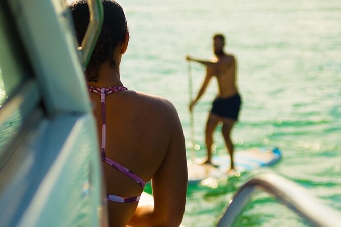 Private PADDLE-BOARD and YACHT Adventure - How the guided paddling works