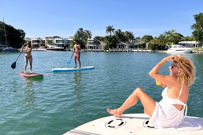 Private PADDLE-BOARD and YACHT Adventure - Who will enjoy this outing most
