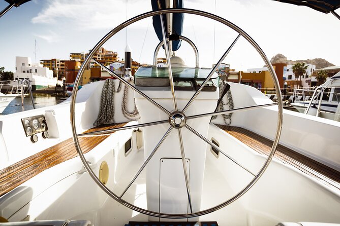 Private Sailboat tour in Cabo San Lucas with Papillon Yachts - Médano Beach, snacks, and time in the water