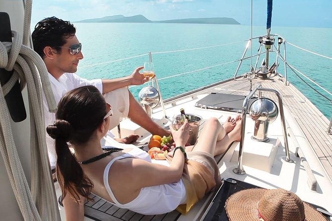 Private Sailing Yacht Charter by Independence from Koh Samui - Boarding the Independence in Koh Samui