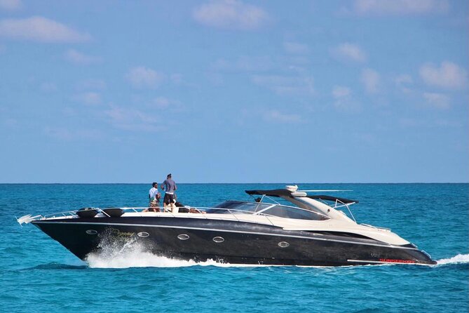 Private SUNSEEKER 60 Yacht Experience for up to 20 Guests - A private boat day on Cancun’s Caribbean water