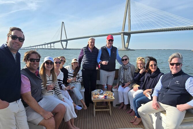 Private Sunset Harbor Tour 20 passenger party Yacht Kismet - Dolphins, marshes, and the wider Lowcountry setting