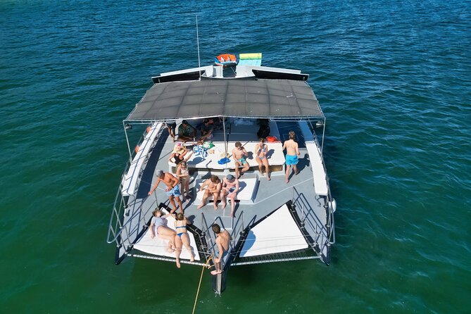 Private Yacht Charter ChicaFUN 4 All Inclusive - Water toys turn a swim stop into an active afternoon