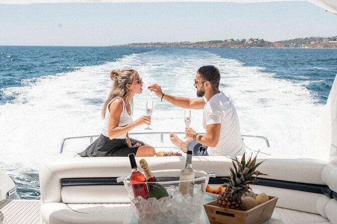 Private Yacht Charter with Skipper on The French Riviera - Fossette Beach, Mala Beach, and the swimming stop
