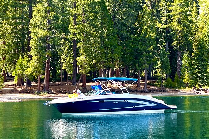 Private Yacht-Class Boat Tour on Lake Tahoe - Rubicon Peak and the private shoreline