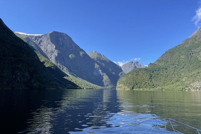 Private yacht Cruise in Flåm and Gudvangen, Nærøyfjord - Gudvangen and the Viking Valley