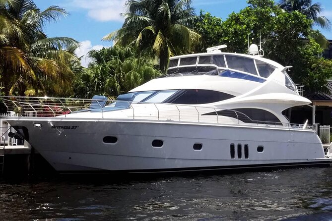 Private Yacht Cruise through Fort Lauderdale - Key points to know before you book