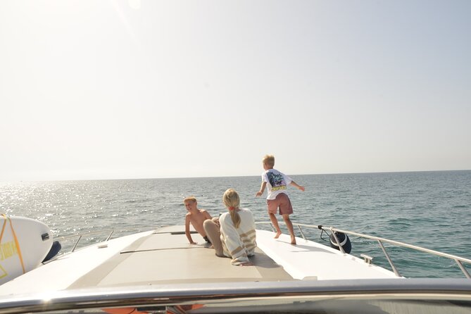 Private Yacht Experience with Jetski Included and Water Sports - Choosing a sheltered cove for swimming