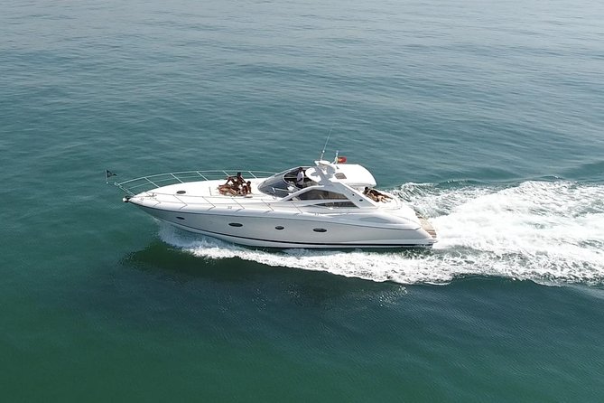 Private Yacht Hire in The Algarve - Majestic - Champagne, drinks, and food on board