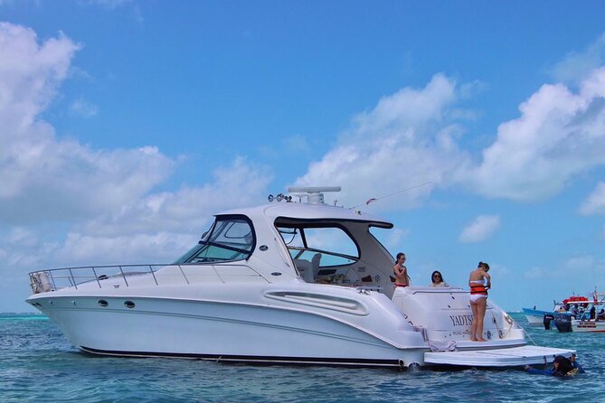 Private Yacht SEARAY SUNDANCER 60ft up to 20 pax 23P1 - Snorkeling and the longer route to Isla Mujeres