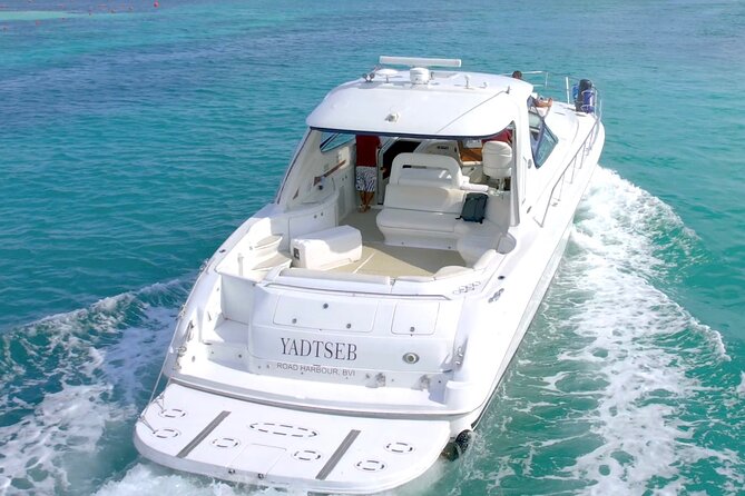 Private Yacht SEARAY SUNDANCER 60ft up to 20 pax 23P1 - Playa Norte and time at anchor