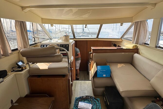 Private Yacht Tour in the Gulf of Cagliari with Aperitif - Calamosca Beach and the Sant’Elia coast