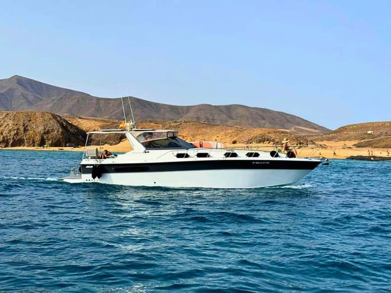 Private Yacht Tour with Gourmet Barbecue and Sunset at Papagayo Beaches - Setting out from Marina Rubicón