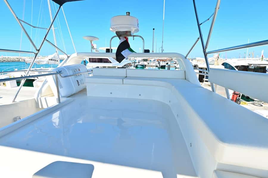 Private Yacht Tour with Marina, JBR, Atlantis & Palm Views - Palm Jumeirah: the longest part of the cruise
