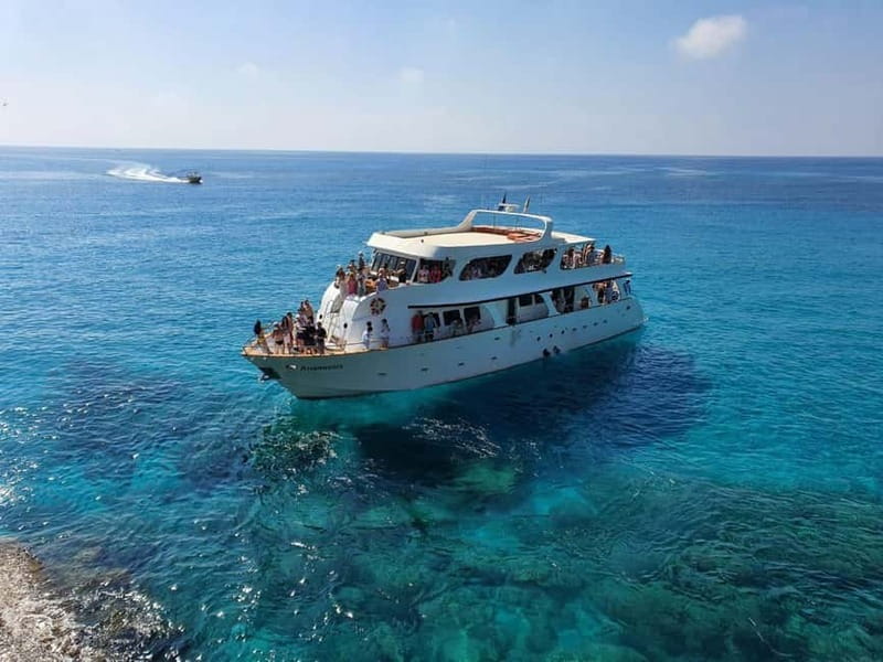 Protaras: Luxury Yacht Cruise with slide, BBQ Lunch & Drink - Varosha adds real context before the swimming begins
