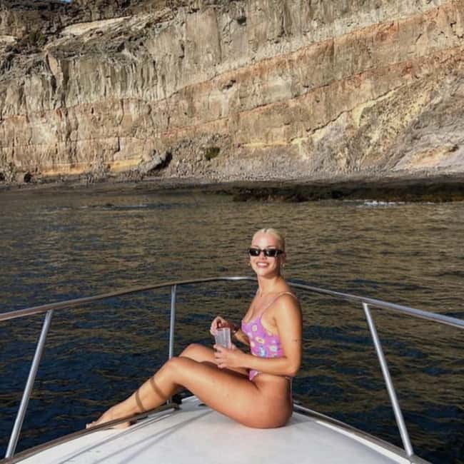 Puerto de Mogán: Private yacht for up to 9 people - Playa de Veneguera and the open-water cruise