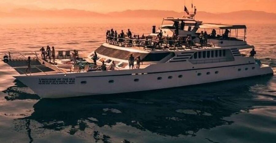 Puerto Vallarta: Mega Yacht Whale Watching Sunset Cruise - A mega yacht with room to spread out