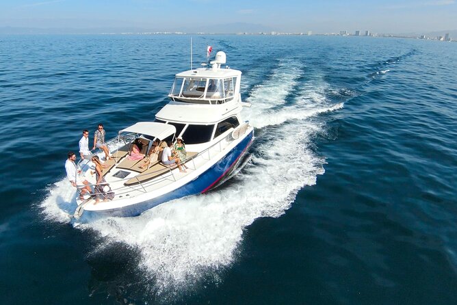 Puerto Vallarta: Private Swim & Snorkel Yacht Tour w/Open Bar - The Malecón from the water