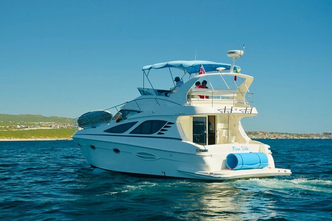Pura Vida Yacht 42 FT with all inclusive service in Cabo - A private Cabo yacht with room to make the day yours