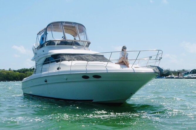 Rent a Private 46ft Yacht in Cancun - Food, drinks, music, and celebration extras