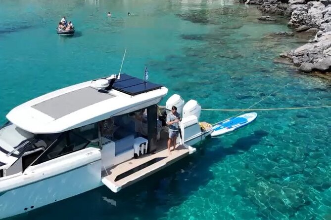 Rhodes Fully Private Yacht Experience- Day Cruise | Sunset cruise - Afandou and Traganou caves add a more natural finish