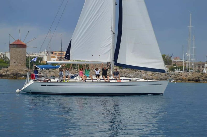 Rhodes: Sailing Yacht Cruise with Food & Drinks (SmallGroup) - What this Rhodes sailing cruise is really like