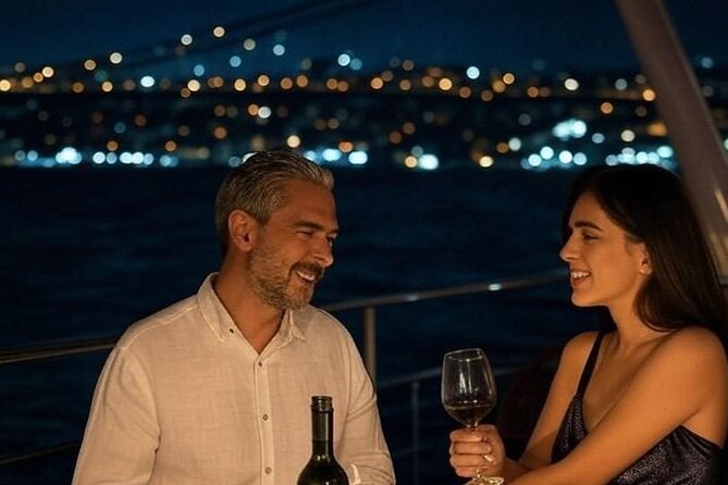Romantic Night Cruise Live Violinist - Fortresses and Ottoman waterfront residences