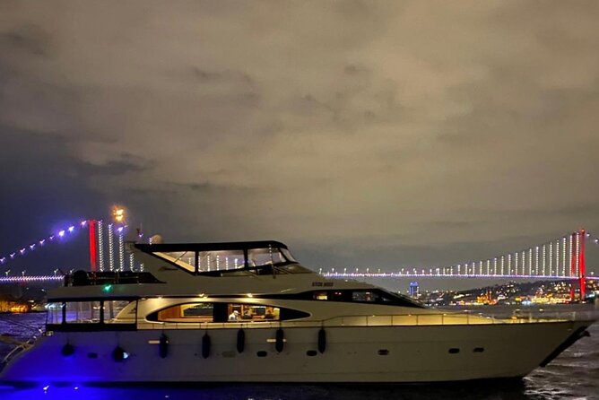 Romantic Night Cruise Live Violinist - Galata Tower, the Golden Horn, and the return