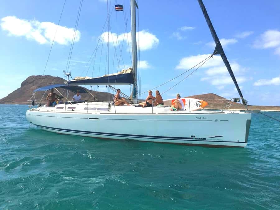 Sal, Cape Verde: Half day on Cuba Libre sailing yacht - What real sailing feels like on Sal