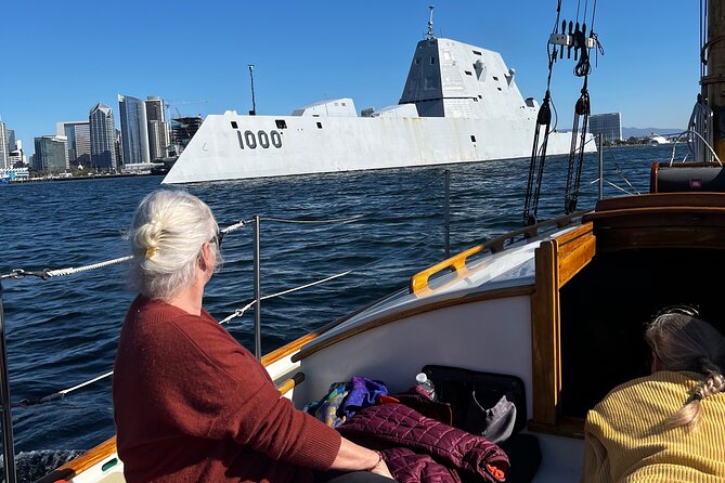 San Diego Bay Private Sailing Experience Aboard Classic Yacht - Coronado Island and the sweeping bridge